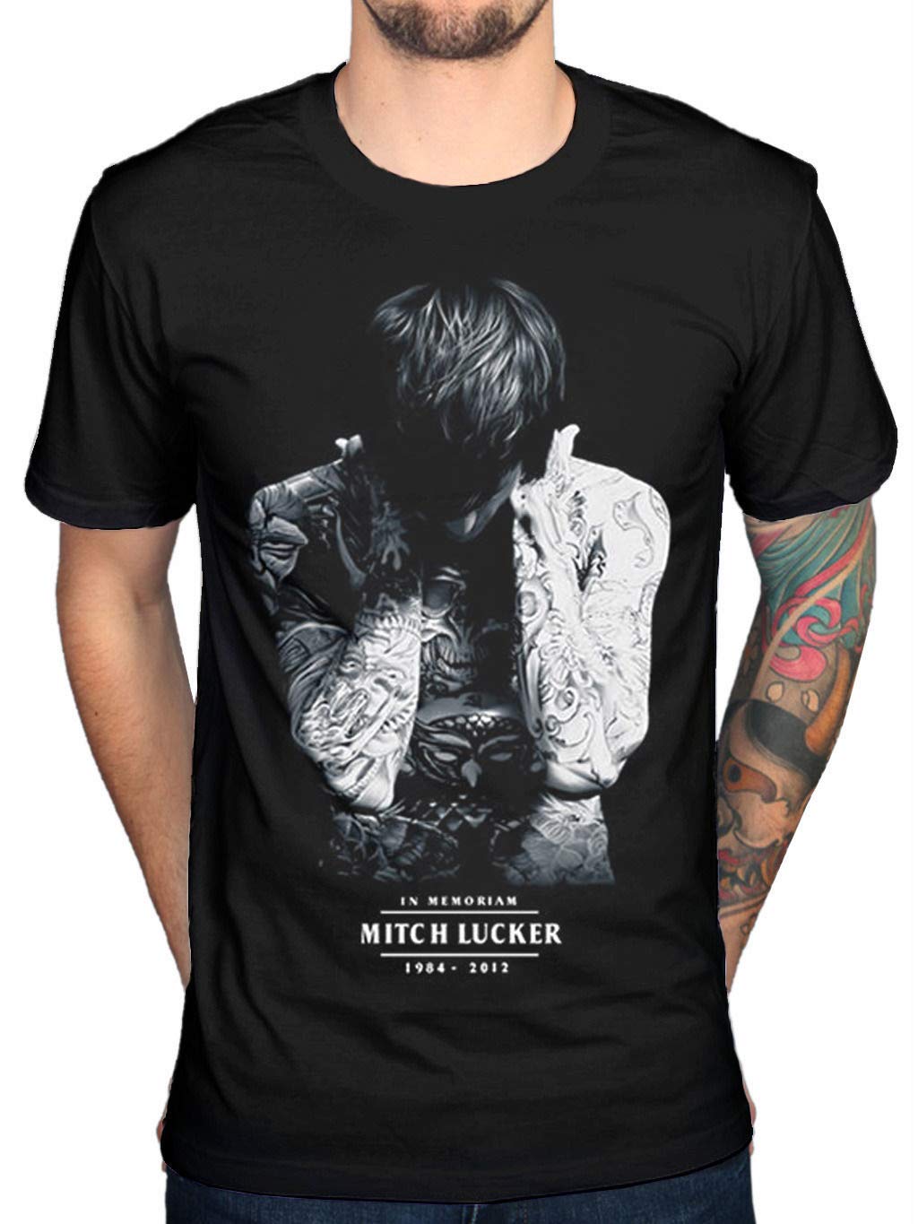 Amazon.com: Mitch Lucker in Memoriam Suicide Silence T-Shirt